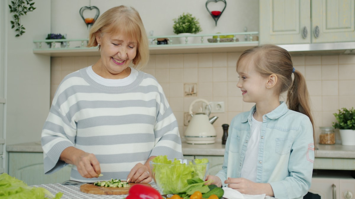 Mediterranean cuisine with fresh vegetables and herbs